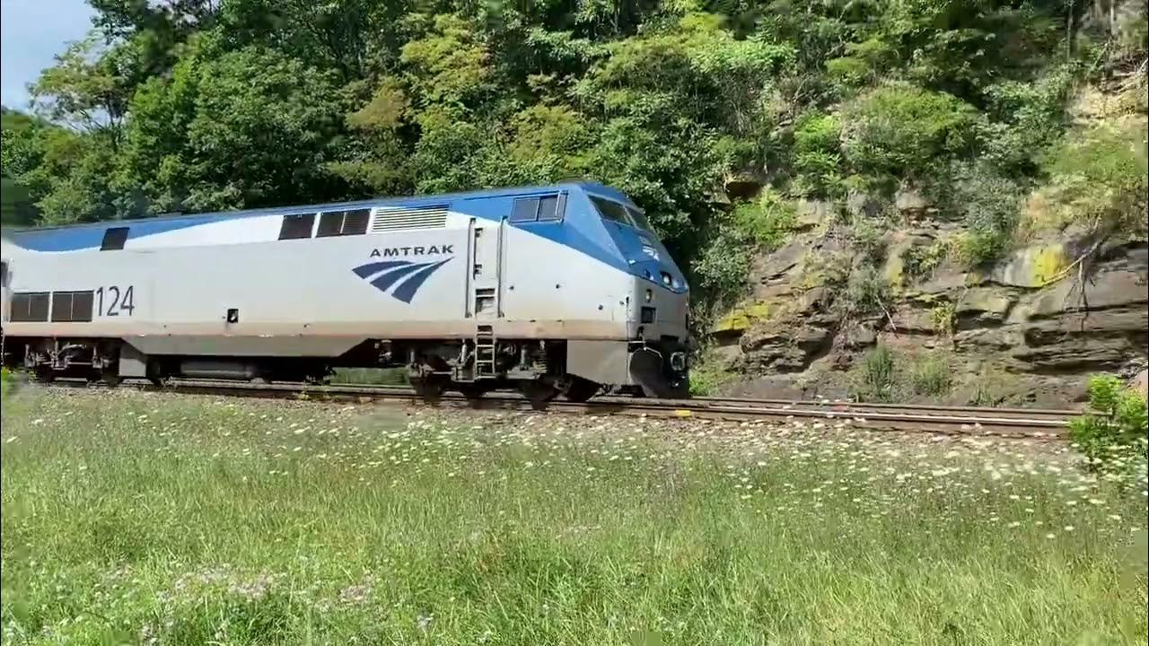 Horseshoe Curve Amtrak 124 YouTube