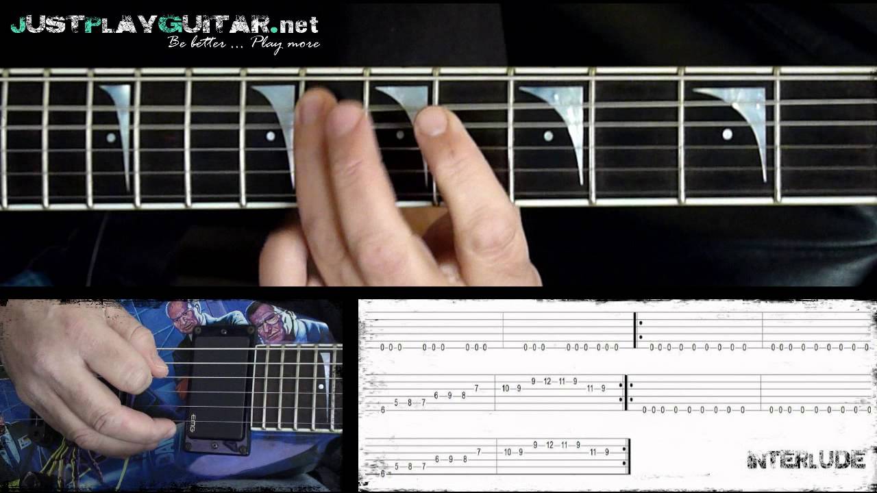 [ ARCH ENEMY Nemesis ] How to play part 2/2 [ free guitar lesson