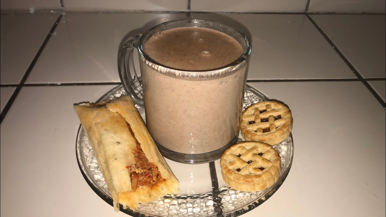 Champurrado De Pinole Delicioso. - YouTube