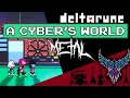 Deltarune chapter 2  a cybers world intense symphonic metal cover