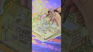 Hamster summer house 7 #sticker #miniature #stickers #3dsticker #diysticker #ASMR