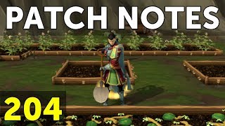 RuneScape Patch Notes #204 - 29th January 2018