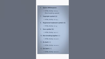 "Master HTML Reserved Characters: Unlock the Secrets of Special Symbols & Entities!"