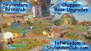Skylanders Trap Team Research - Chopper Base Upgrades