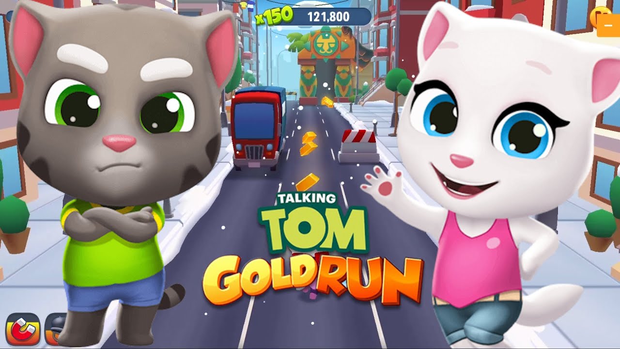 Tom Rtx Talking Tom Gold Run - Talking Tom (iOS, Android Gameplay 2024) - YouTube
