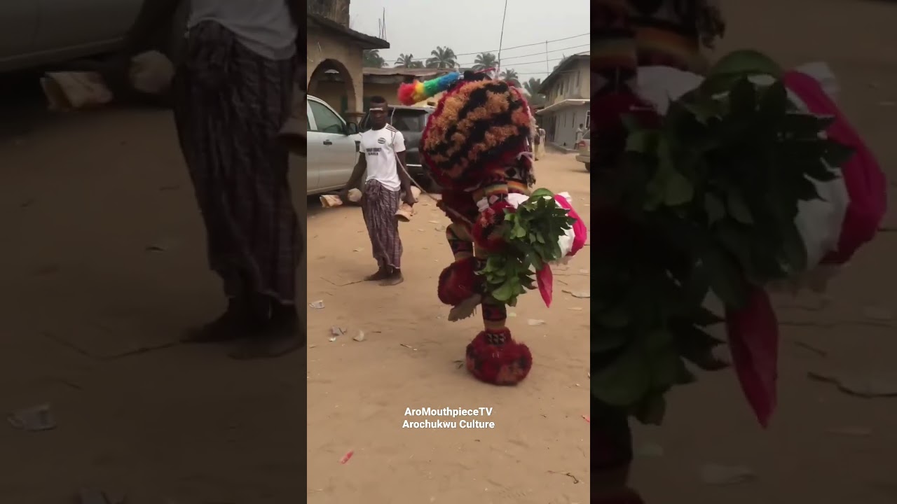 ❤️ Trending Ekpe Arochukwu Masquerade display… at an Event.  