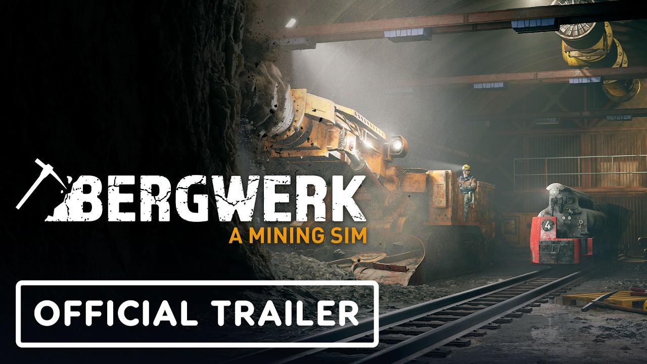 Bergwerk: A Mining Sim - Official Announcement Teaser Trailer