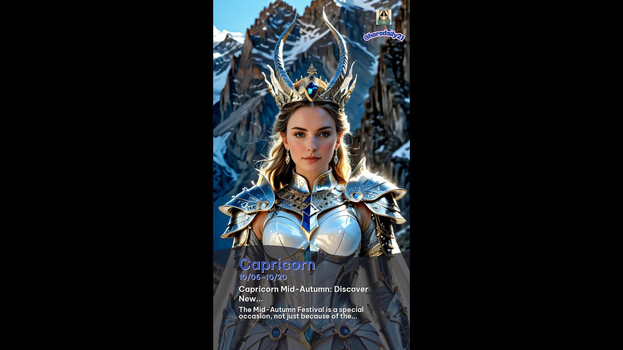 Capricorn Mid-Autumn: Discover New Opportunities This Festival