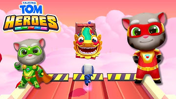 Talking Tom Hero Dash - Talking Tom Hero Dash - Full Screen Gameplay Walkthrough (Android, iOS)