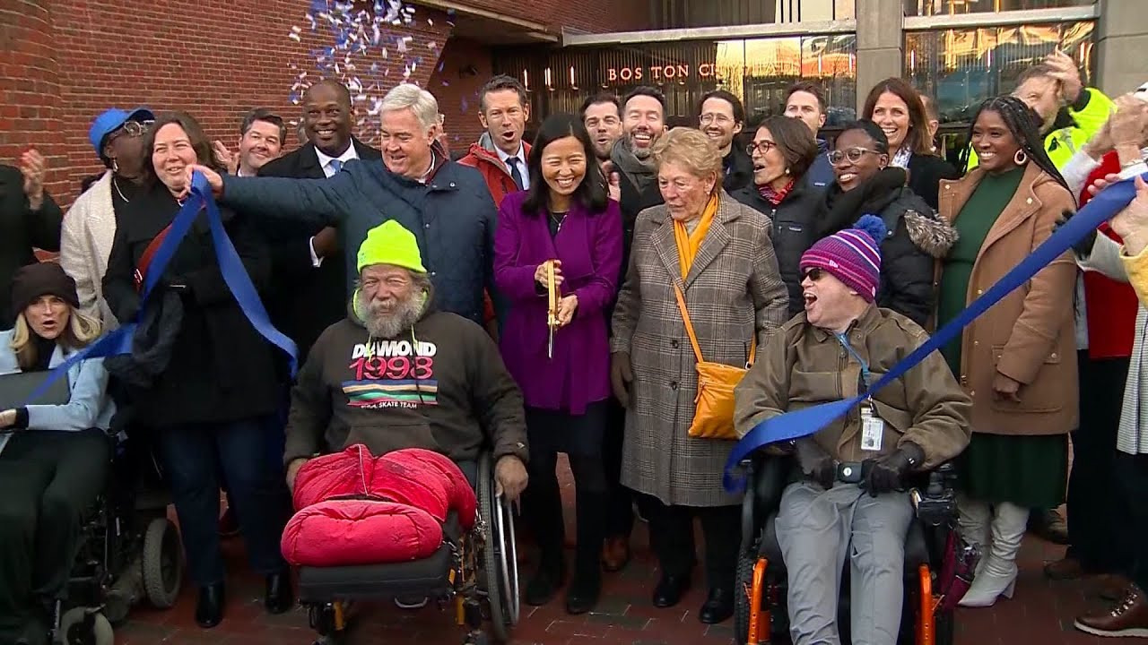 City Hall Plaza reopens after lengthy construction project - YouTube