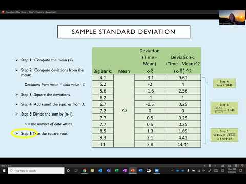 Lecture 2 7 Measures of Variation Part 1 - YouTube