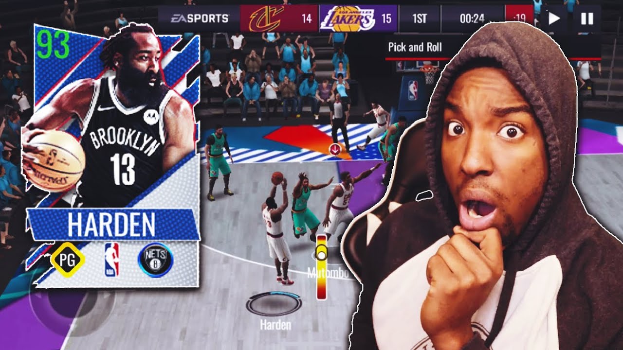 CLAIMING THE 93 OVR PLAYOFF MASTER JAMES HARDEN IN NBA LIVE MOBILE SEASON 5!!!