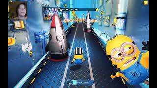 Minion Rush With Upside Down Screen - Level 18 Gameplay With Webcam I Play On Xiaomi Pad 5 Android
