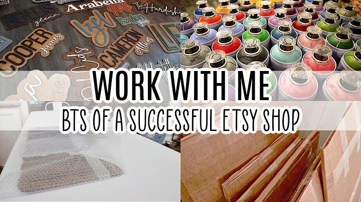 Work With Me On Etsy Orders | Behind The Scenes Of...