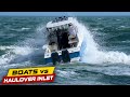 BOAT LOSING CONTROL AT HAULOVER INLET! | Boats vs Haulover Inlet