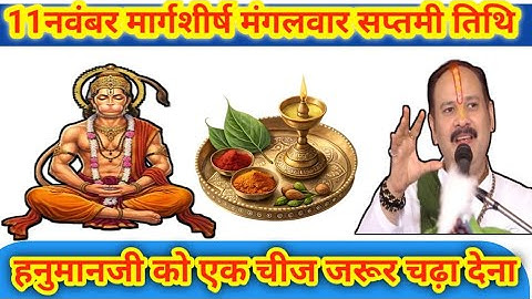 11 नवंबर मार्गशीर्ष मंगलवार सप्तमी तिथि को 5 तुलसी के पत्ते वाला उपाय जरुर करे || Pradeep Ji Mishra 