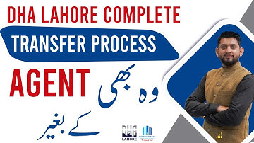 DHA Lahore File & plot Complete Transfer Process Step By Step | 2023 | Moon Marketing