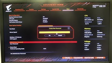 How to Set Up an Admin Password on GIGABYTE Z690 AORUS PRO Motherboard | BIOS Security Guide
