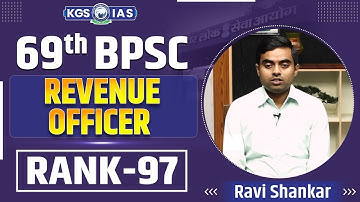 69th BPSC Topper Rank 97 Ravi Shankar ✨🎓69th BPSC Mock Interview | Khan Sir | KGS PCS