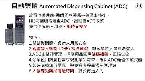 智慧醫療護理與藥學～藥學篇
