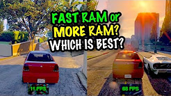 MORE RAM or FASTER RAM? Which is best for Gaming? Gameplay Tests