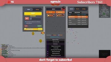 Doing Coin and Bot Giveaways! Agma.io ( giveaway command is !enter)