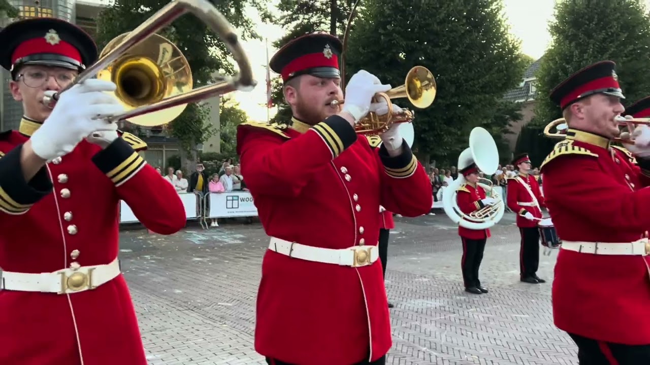 Flora Band in Taptoe Rijnsburg 2025