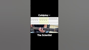 Thumbnail of Coldplay - The Scientist [Bass cover] (+Tab) #basscover #coldplay #thescientist