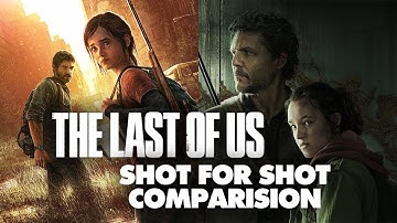 The Last of Us video game vs. HBO series shot comparison