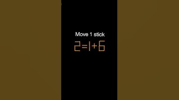 Move 1 matchstick to make equation true | math puzzle | Brain test #matchstick #shorts
