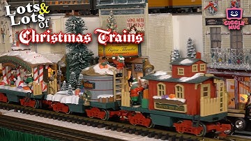☃️ I Wanna Choo Choo Train for Christmas 🚂 | ❄️Lots & Lots of Christmas Trains🚂