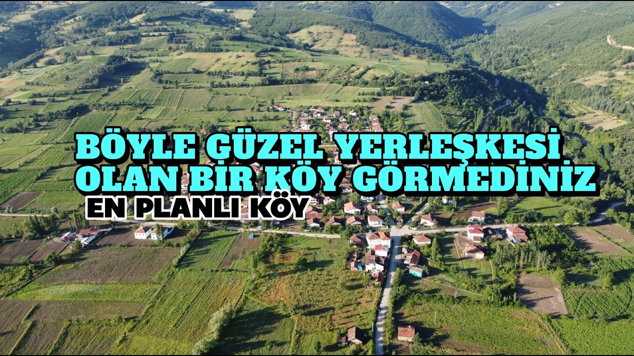 KUMLUCA KÖYÜ - Ülkemizin En Planlı Köyü - Amasya Taşova 