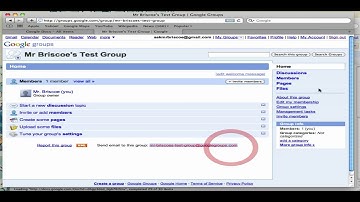 Share Google Docs with Google Group