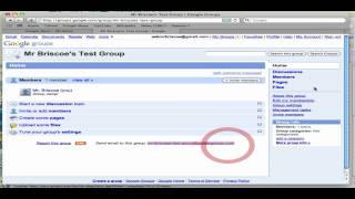 Share Google Docs with Google Group