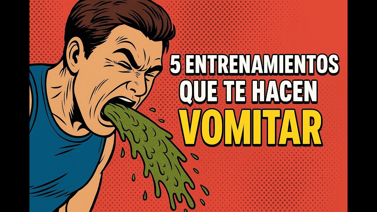 Los 5 entrenamientos que te hacen vomitar (y por qué no te hacen mejorar)