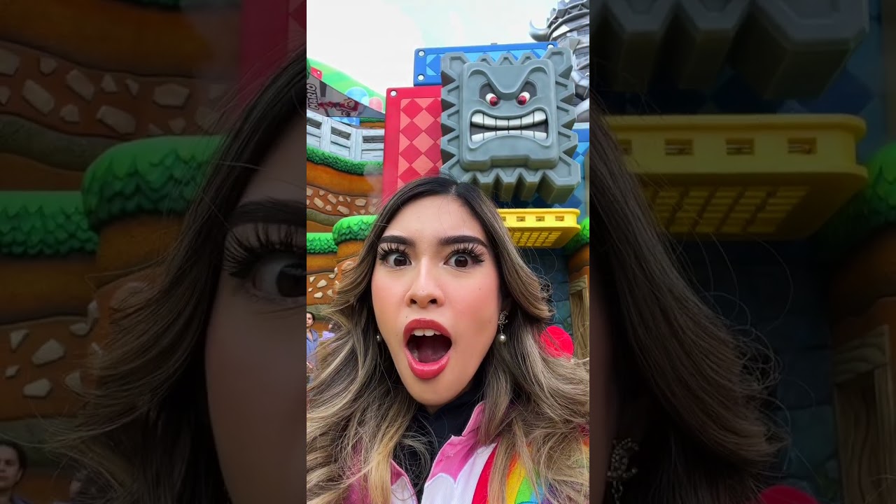 I WENT TO SUPER NINTENDO WORLD!!! #shorts