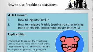How to use Freckle as a student.