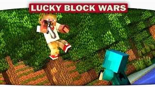 картинка: ч.22 Lucky Block Wars Minecraft - Парень просто ПСИХ!!!