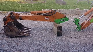 Xboom Coupler By Amulet, Excavator Quick Hitch Sys For Your Dipperarm