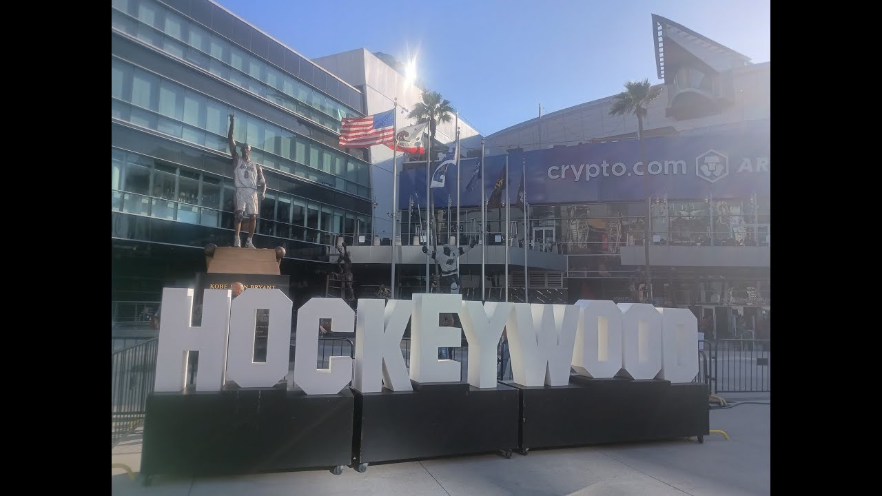 Going to the Los Angeles Kings NHL game at "Crypto.com Arena" formerly "Staples center"