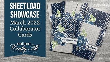 SheetLoad Showcase | March 2022 Collaborator Cards #SLCTMar2022