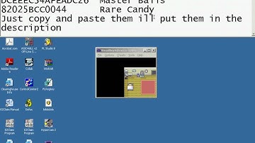 Pokemon cheats for VBA (Ruby)