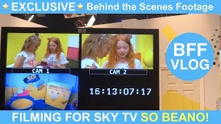 **Exclusive Behind The Scenes Filming SKY TV'S SO BEANO  | London BFF VLOG #2 | Ruby Rose UK