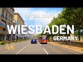 WIESBADEN driving tour 🇩🇪 Germany 4K Video Tour