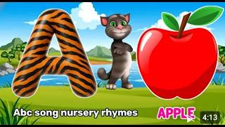A for Apple , B for Ball 🎒📚 | Learn ABC A–Z | School Study Alphabet Song | @sikhokidss screenshot 2