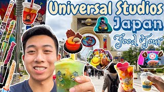 BEST FOODS TO EAT at UNIVERSAL STUDIOS JAPAN OSAKA - USJ Food Tour!