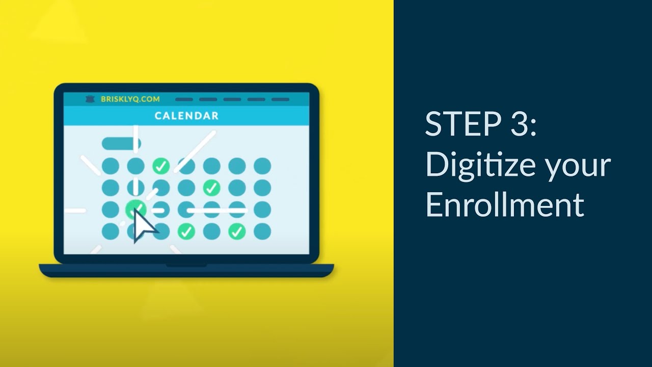 Register your Daycare on BrisklyQ: Step 3 - Digitize your Enrollment Process