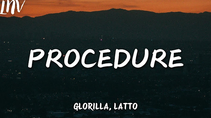 GloRilla - PROCEDURE ft Latto (Lyrics)
