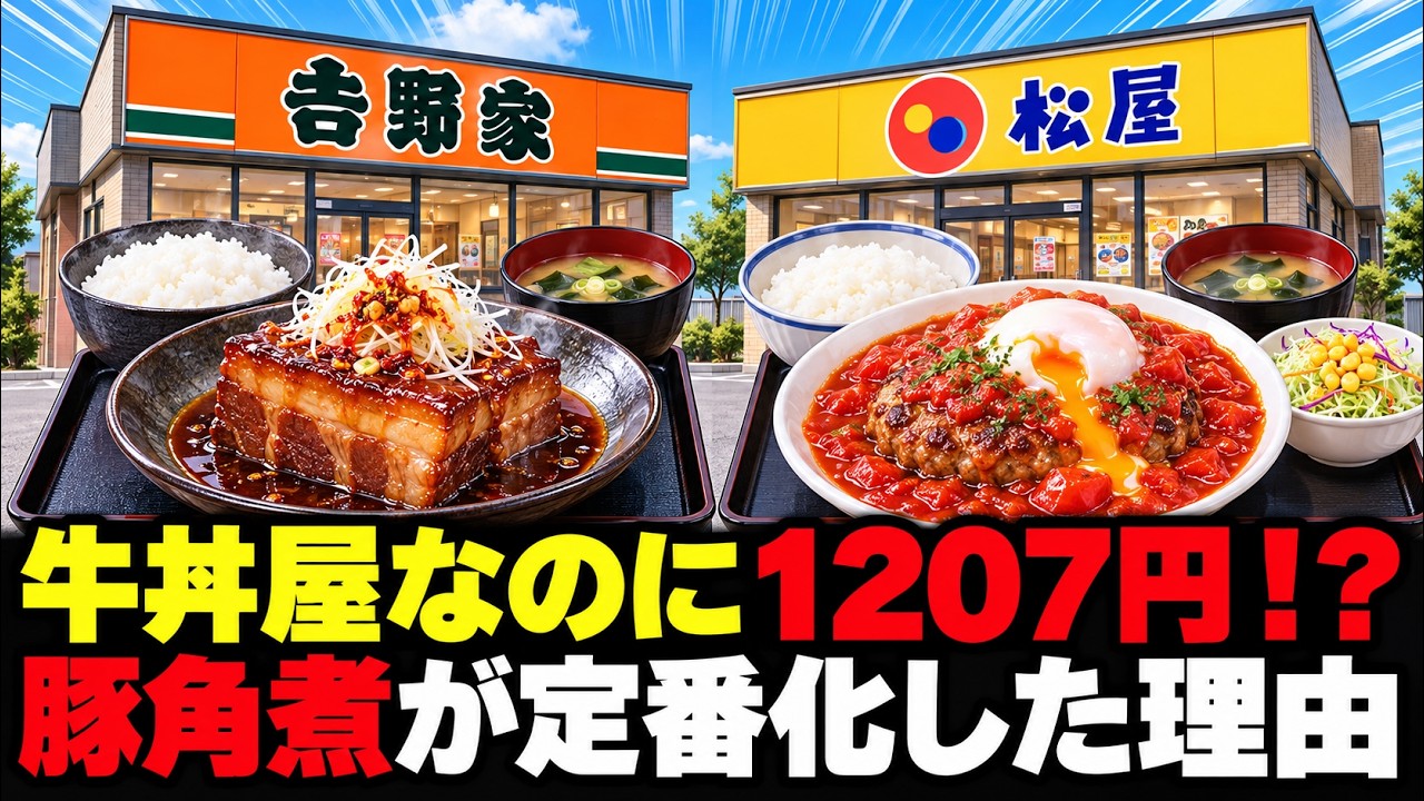 At Yoshinoya, it costs 1207 yen, yet it still sells out. Why has