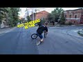 Попал в ДТП когда дрифтил на BMX